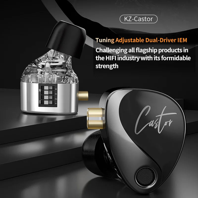 KZ Castor Wired In-Ear Earphones