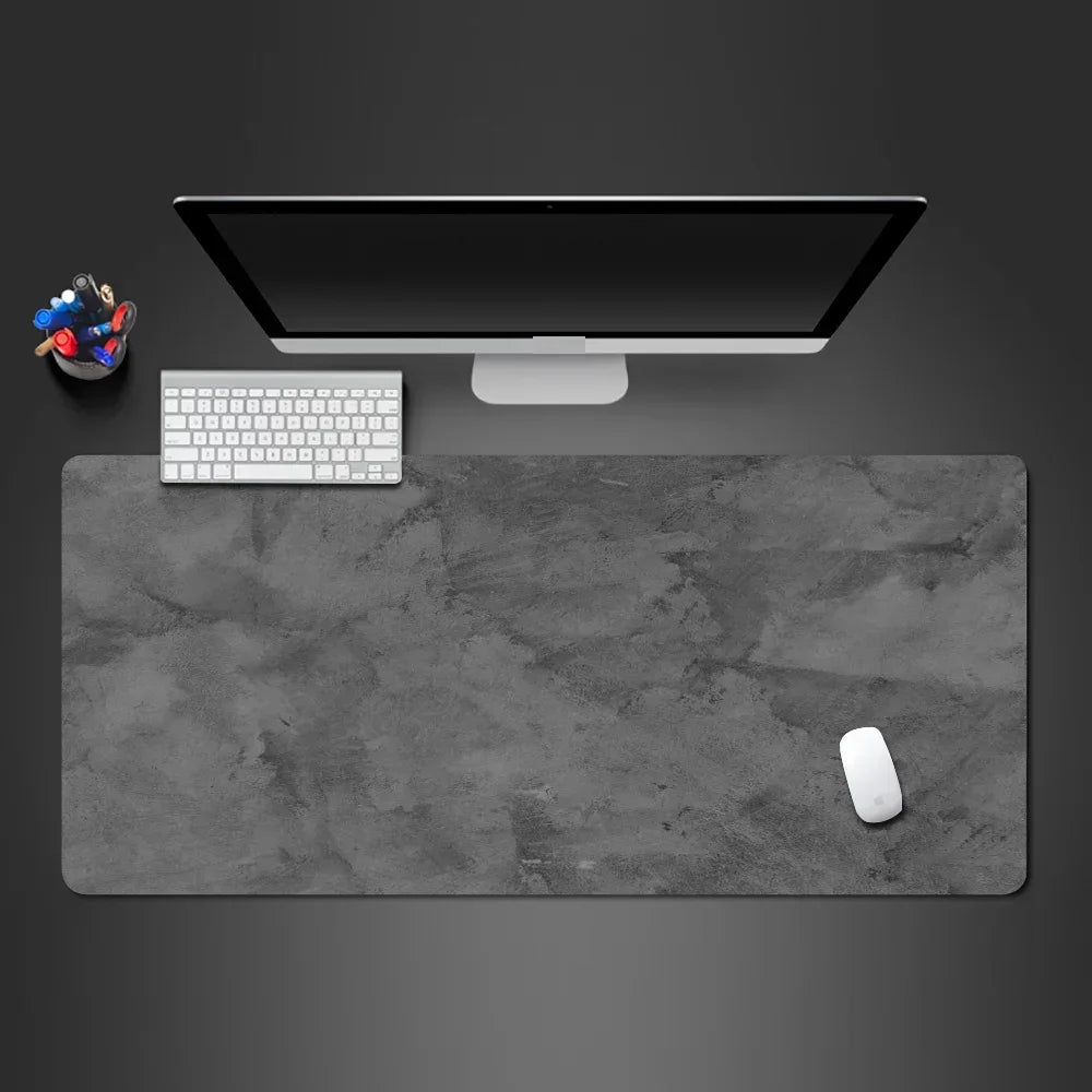 Grey Mouse Pad & Desk Mat