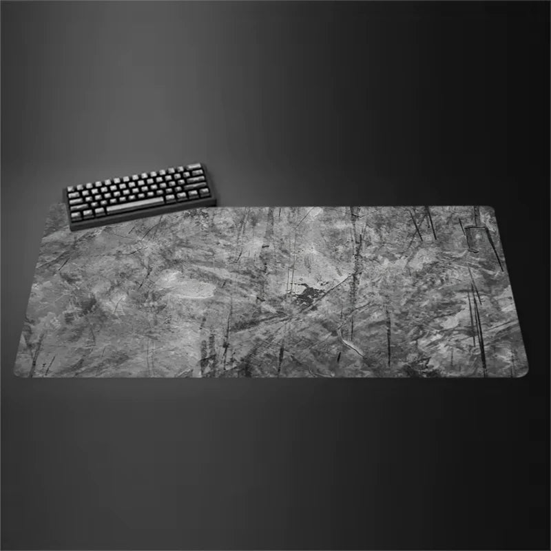 Grey Mouse Pad & Desk Mat